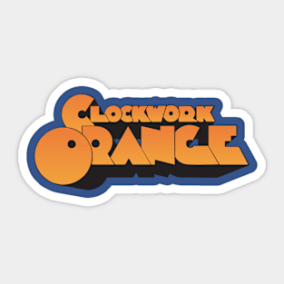 orange Sticker